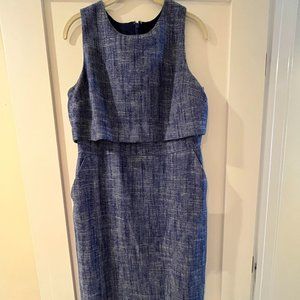 J Crew Blue Dress